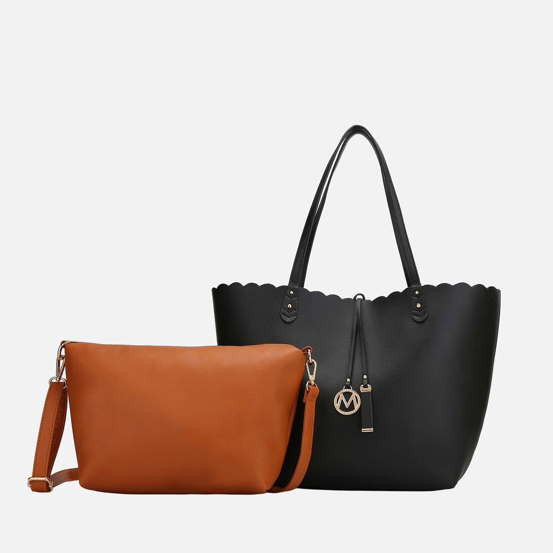 MKF Collection By Mia K Amahia Tote Bag And Crossbody Set