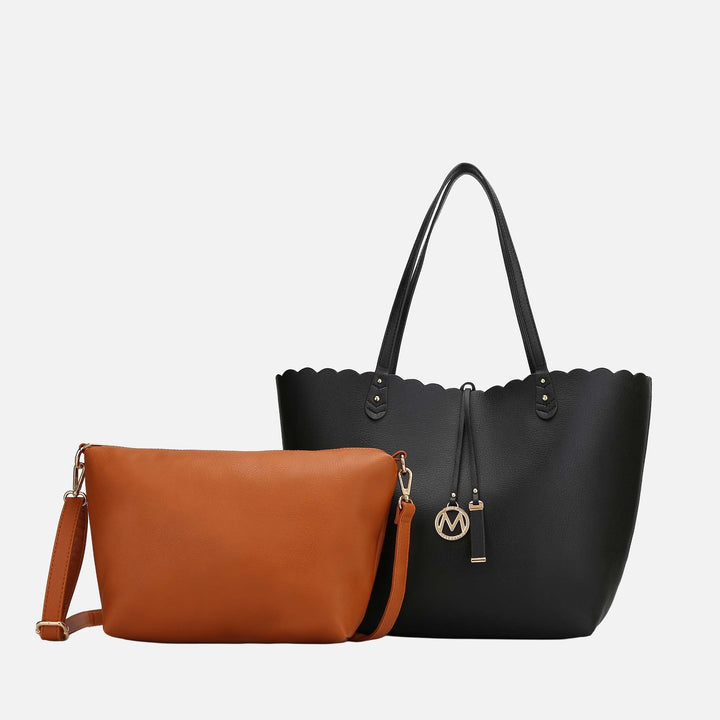 MKF Collection By Mia K Amahia Tote Bag And Crossbody Set