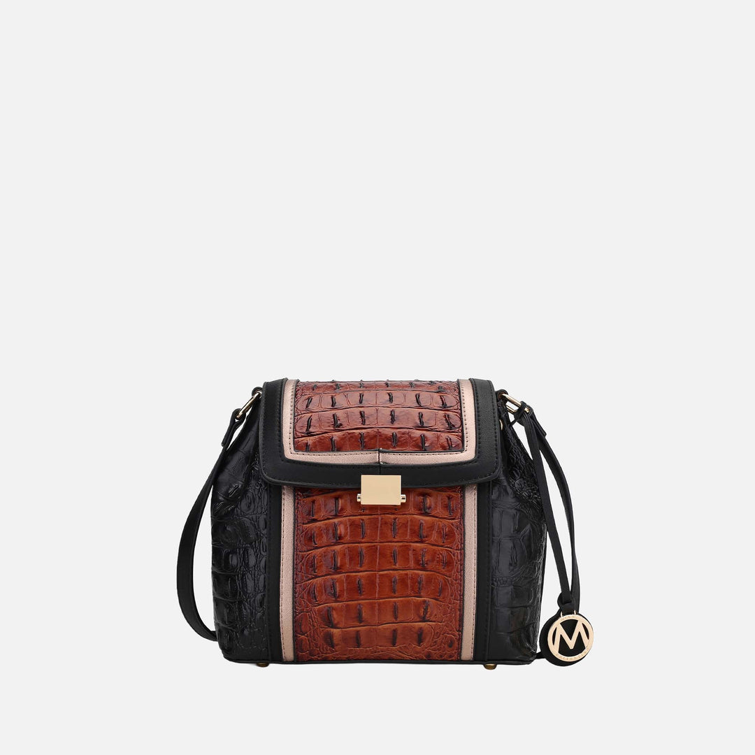 Midnight Blue MKF Collection By Mia K Jamilah Shoulder Bag