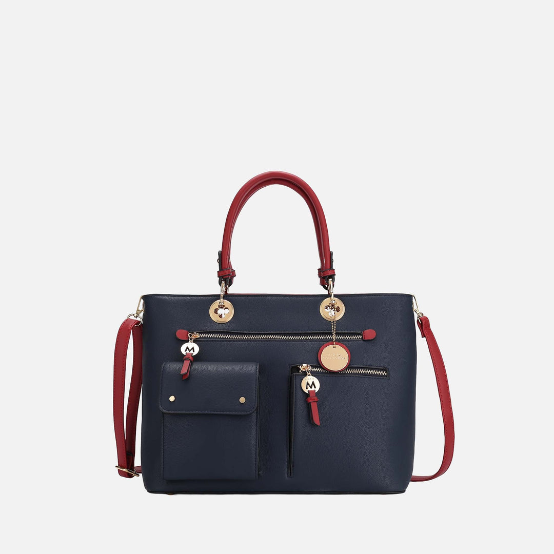 Midnight Blue MKF Collection By Mia K Julia Shoulder Bag