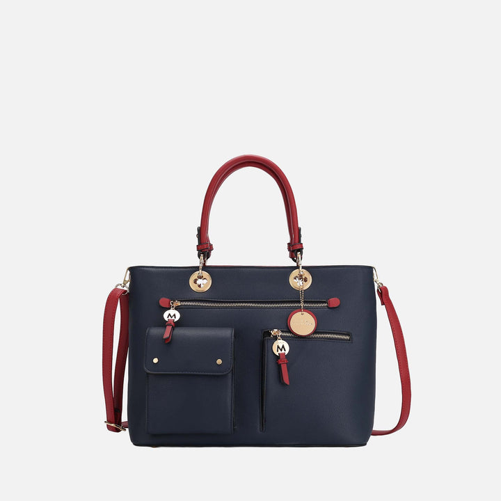 Midnight Blue MKF Collection By Mia K Julia Shoulder Bag