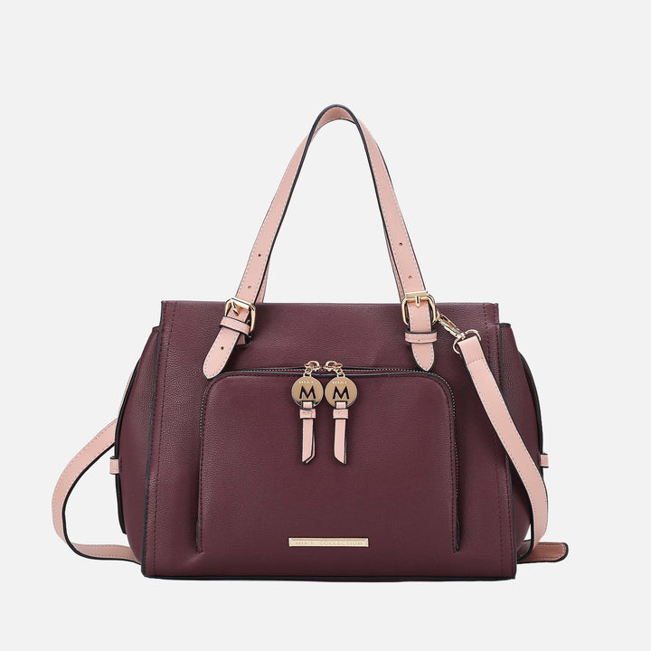 Charcoal Grey MKF Collection By Mia K Maisie Shoulder Bag