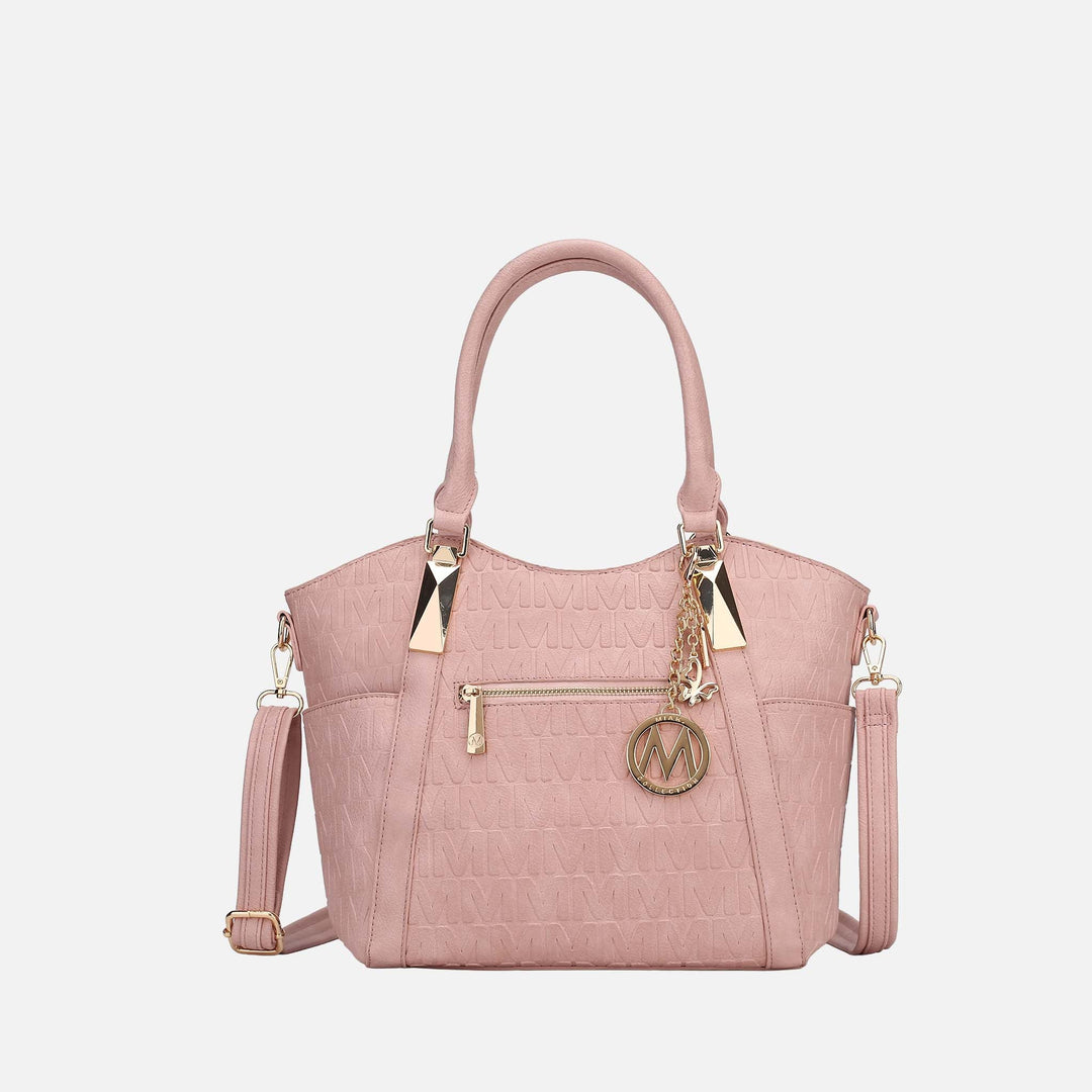 Mustard MKF Collection By Mia K Lucy Signature Tote Bag