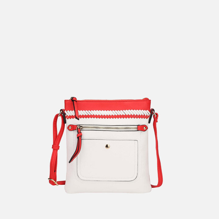 Black MKF Collection By Mia K Georgia Crossbody Bag