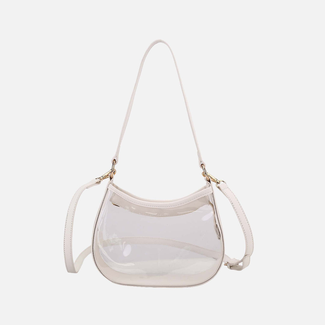 White MKF Collection By Mia K Anna Shoulder Bag