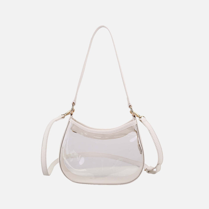 White MKF Collection By Mia K Anna Shoulder Bag