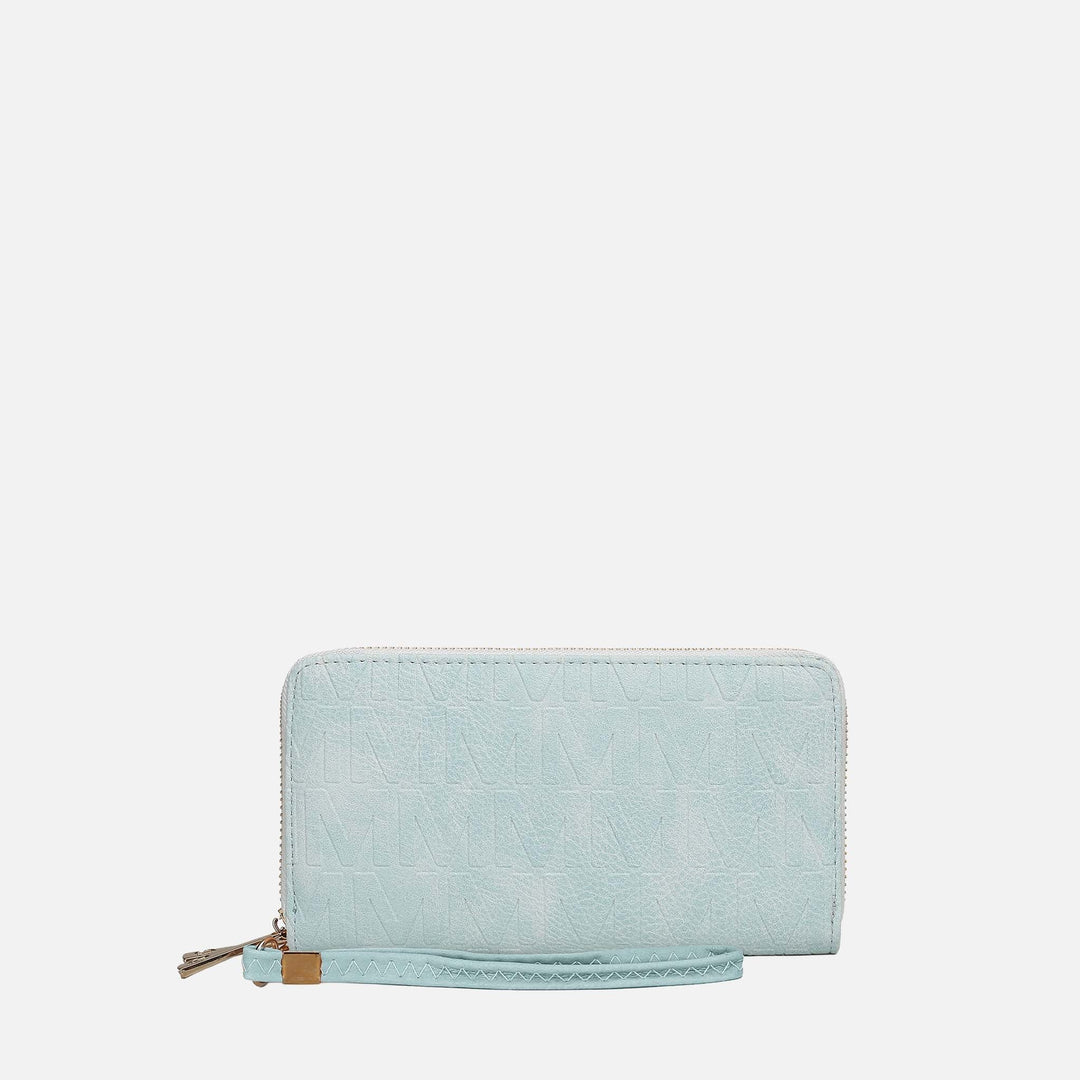 Midnight Blue MKF Collection By Mia K Aurora Signature Wallet
