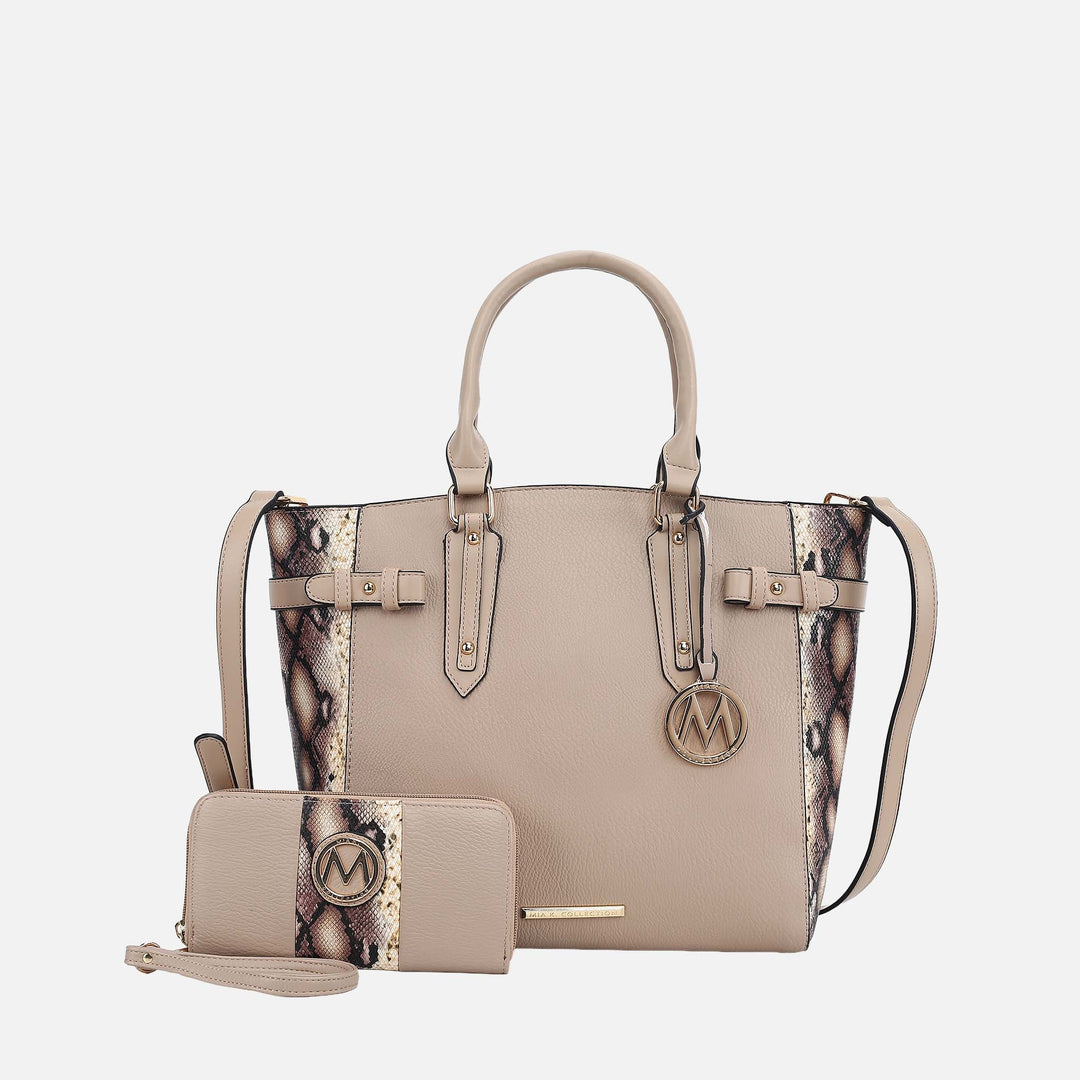 MKF Collection By Mia K Joelle Tote Bag With Wallet