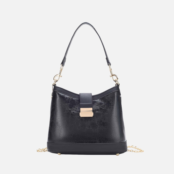 Taupe MKF Collection By Mia K Pilar Shoulder Bag