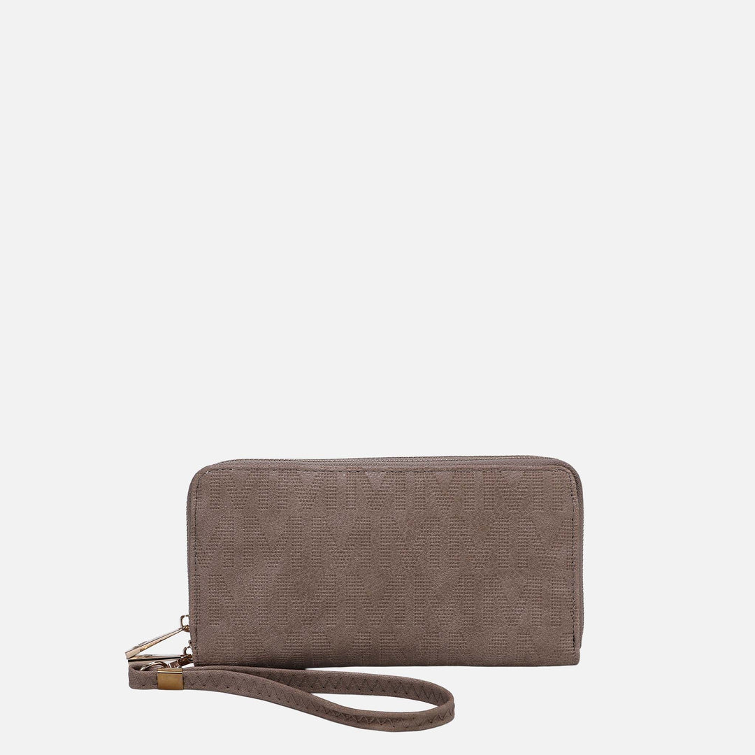 Gold MKF Collection By Mia K Lisbette Signature Wallet
