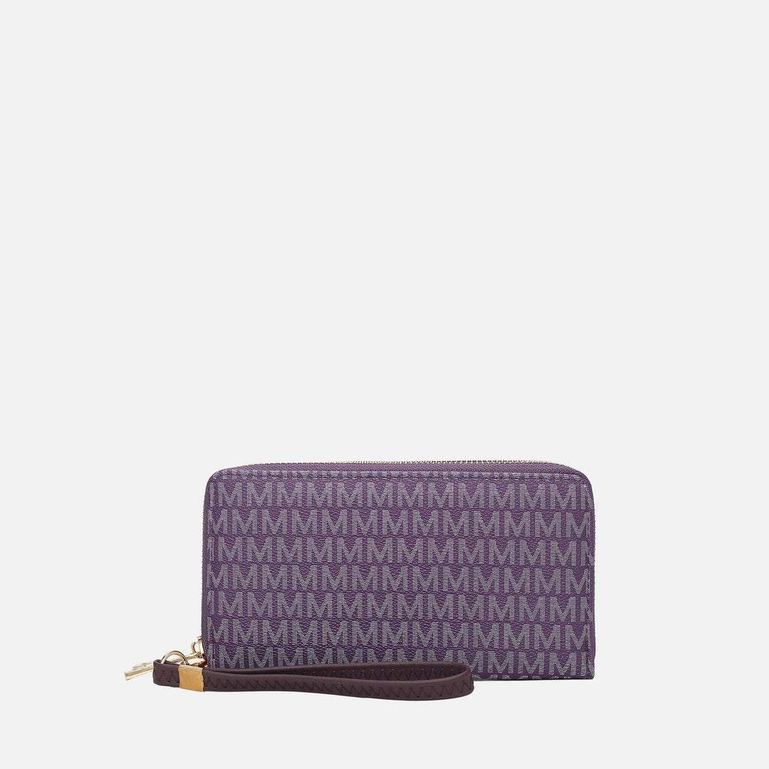 White MKF Collection By Mia K Noemy Signature Wallet