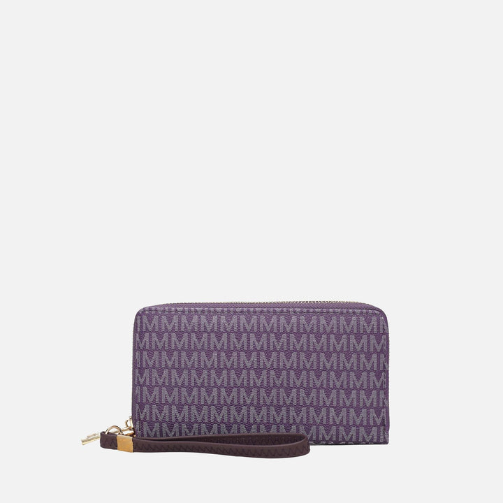 White MKF Collection By Mia K Noemy Signature Wallet