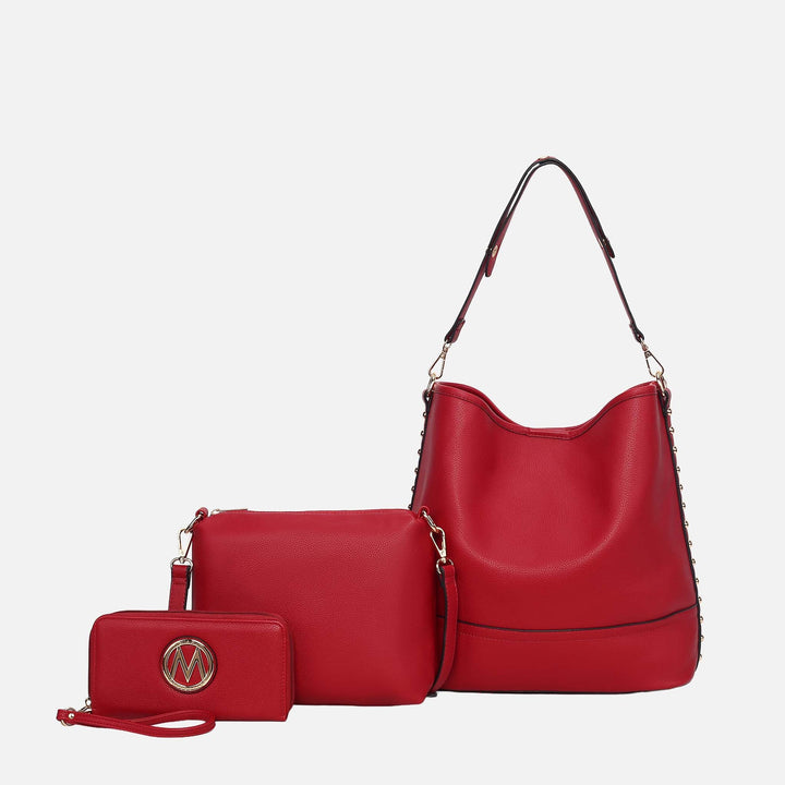 MKF Collection By Mia K Ultimate Shoulder Bag And Set