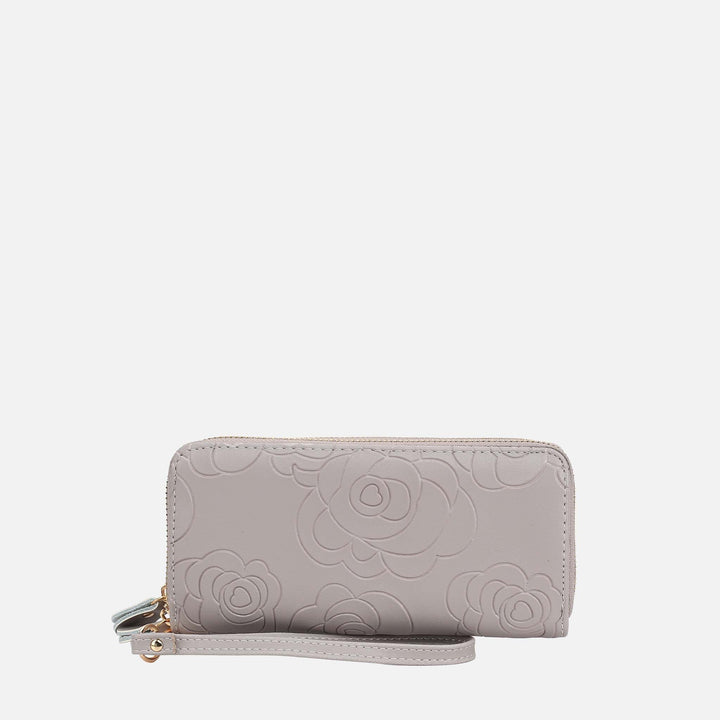 Teal MKF Collection By Mia K Ellie Leather Wallet