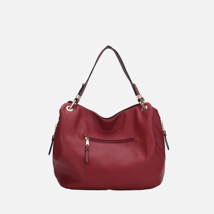 Blush MKF Collection By Mia K Fabienne Hobo Bag And Wallet Set