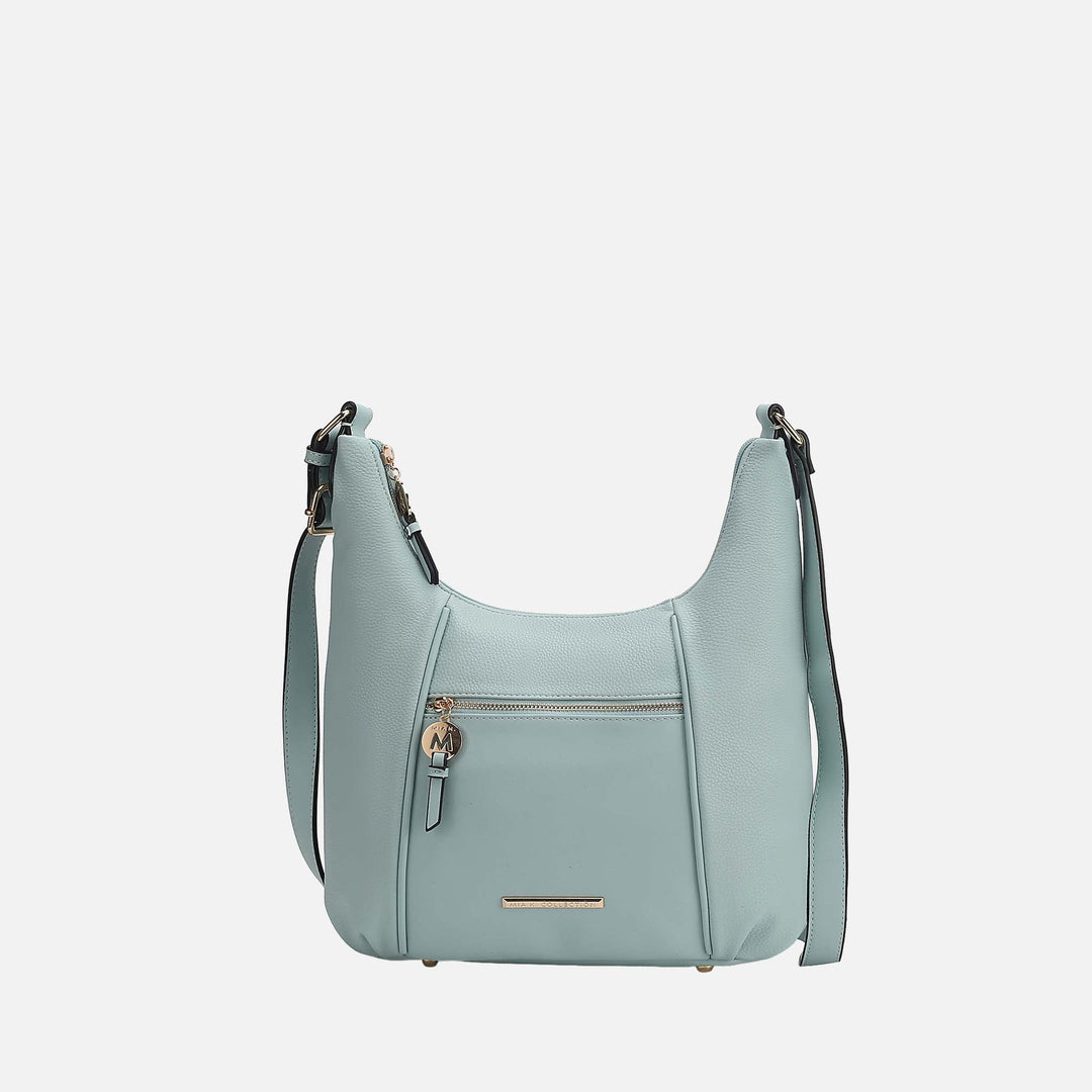 Light Grey MKF Collection By Mia K Lavinia Shoulder Bag 1