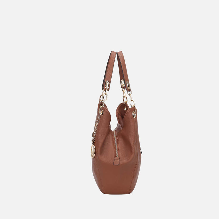 Red MKF Collection By Mia K Ashley Hobo Bag And Wallet Set