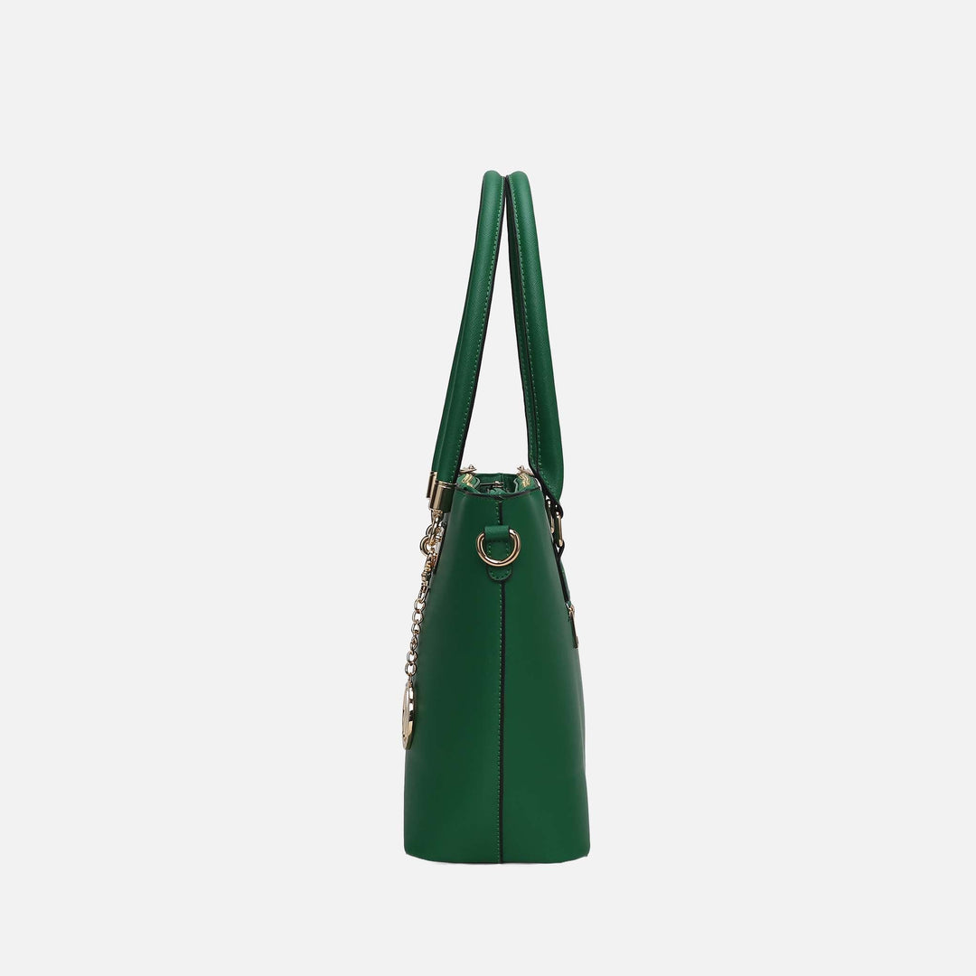 Coffee MKF Collection By Mia K Vanessa Tote And Set