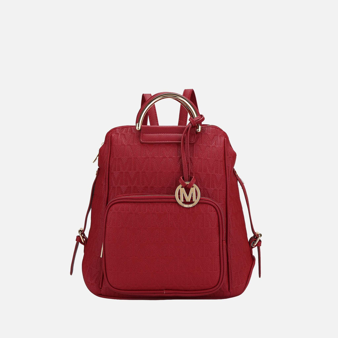 Chocolate MKF Collection By Mia K Torra Signature Backpack