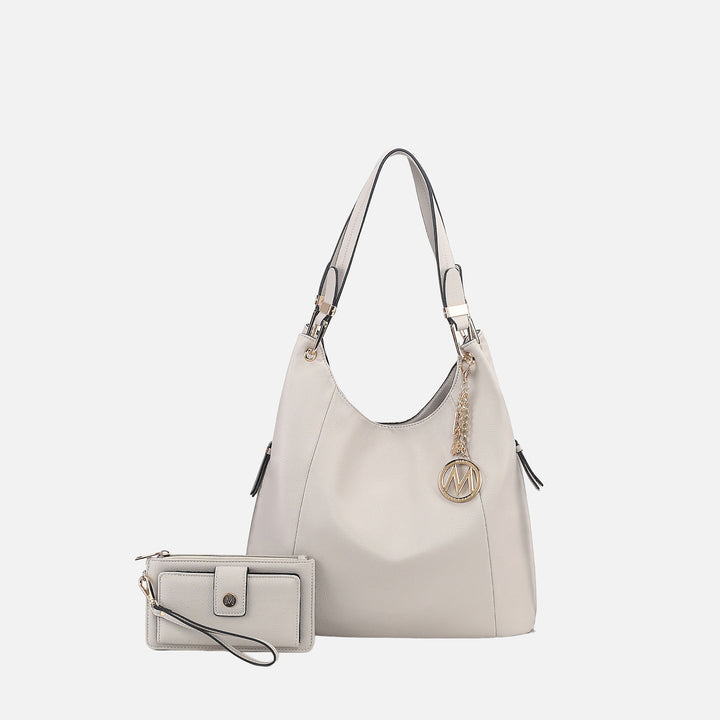Khaki MKF Collection By Mia K Calina Shoulder Bag