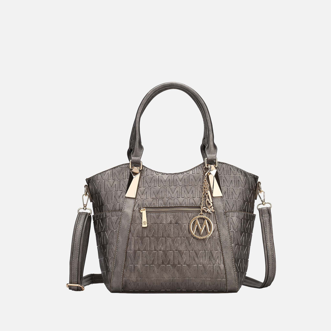 Midnight Blue MKF Collection By Mia K Lucy Signature Tote Bag