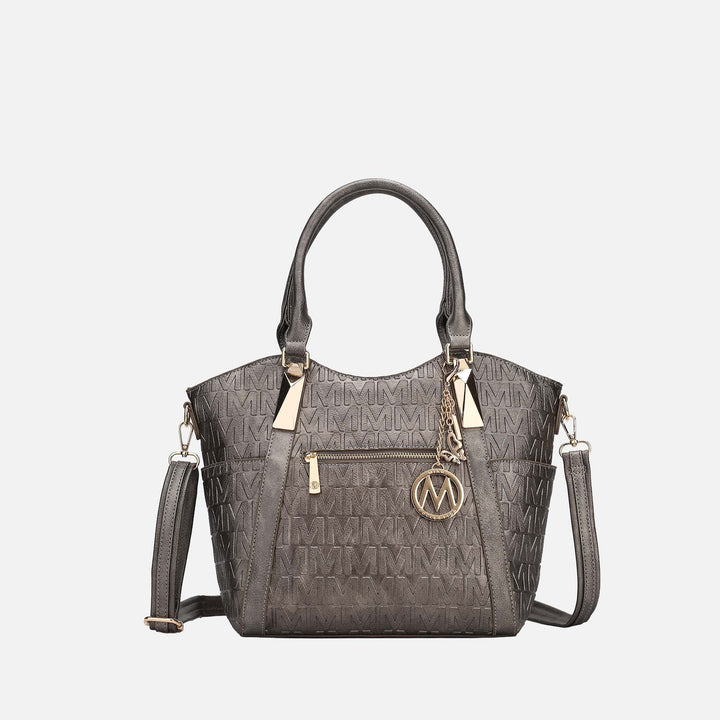 Midnight Blue MKF Collection By Mia K Lucy Signature Tote Bag
