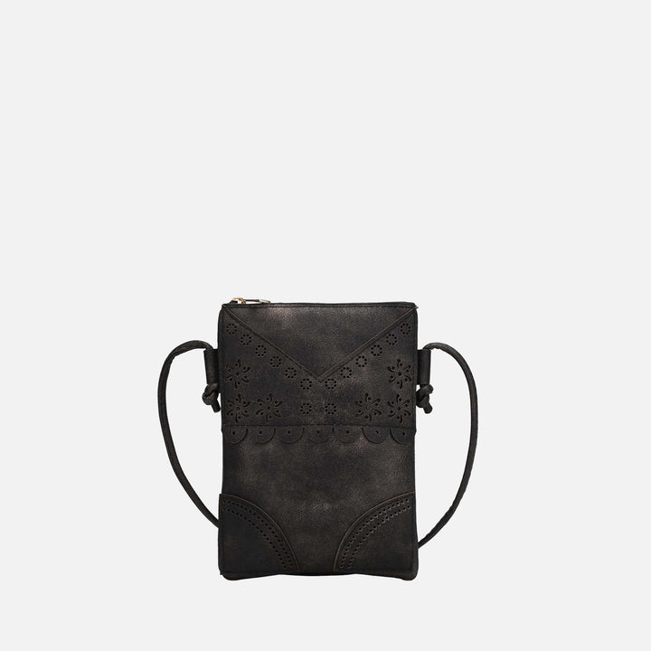Black MKF Collection By Mia K Amentia Crossbody Bag