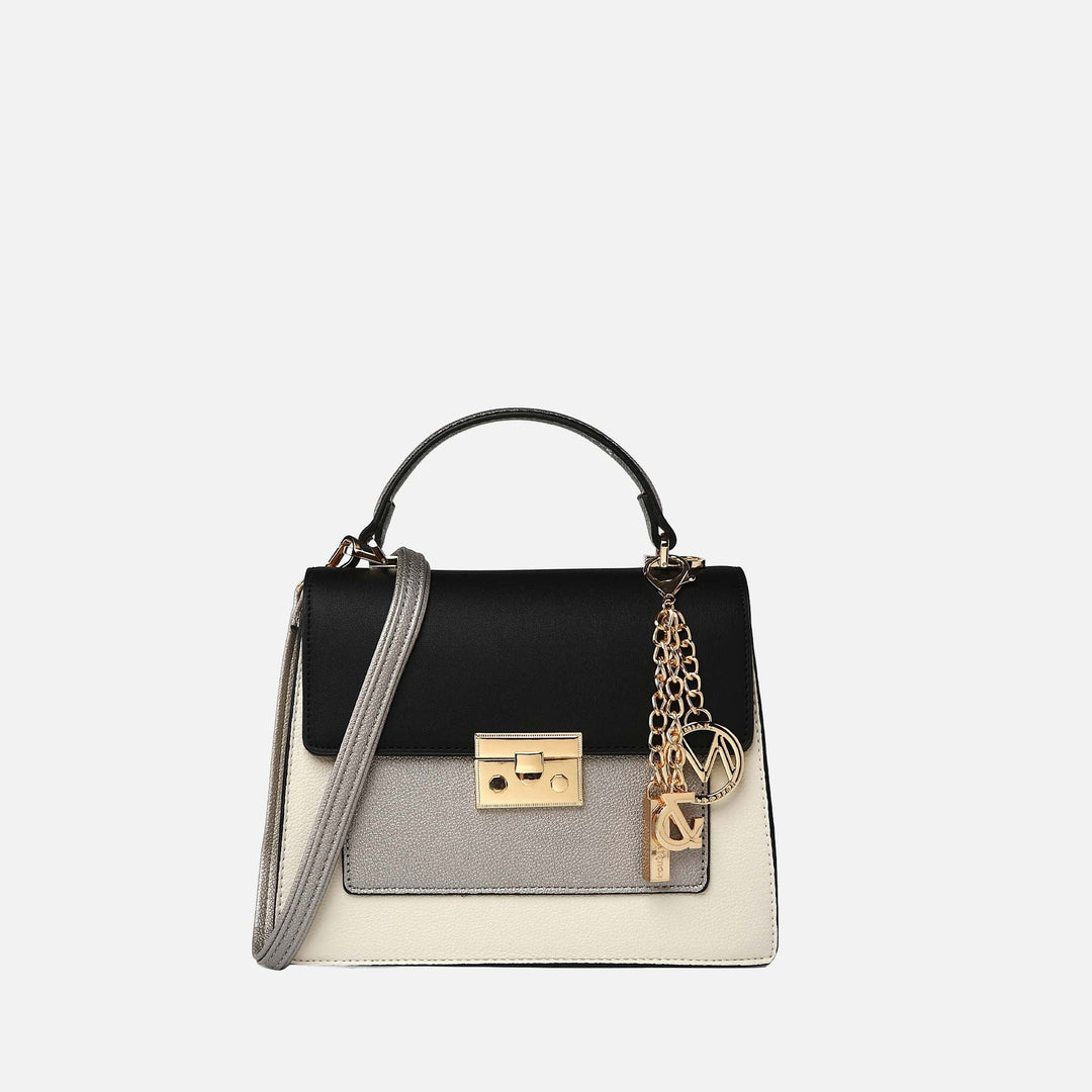 Ivory MKF Collection By Mia K Quinzel Shoulder Bag