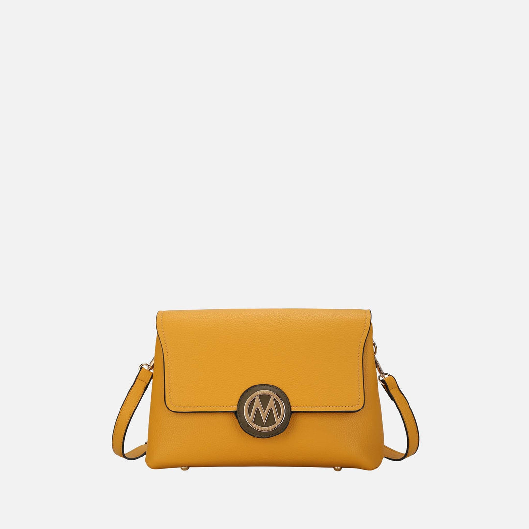 MKF Collection By Mia K Johanna Multi Compartment Crossbody Bag