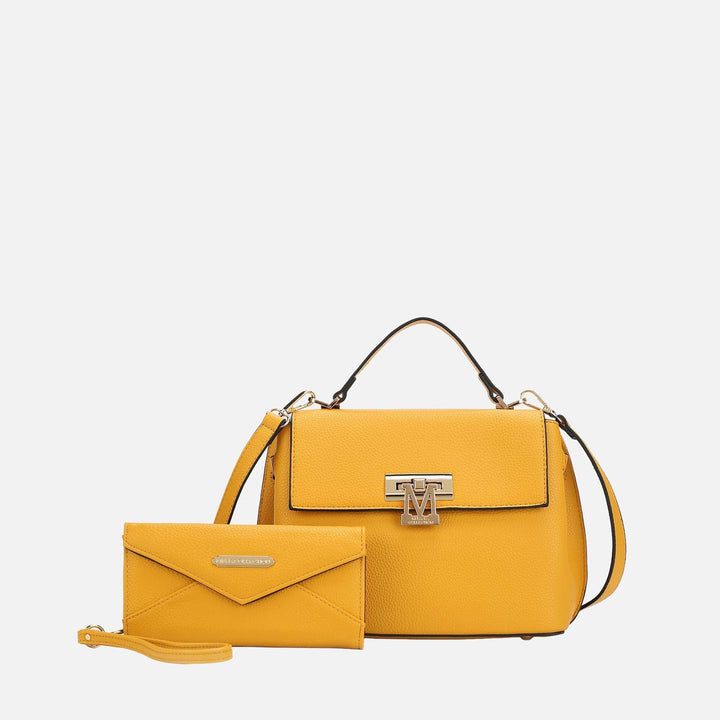 Denim Blue MKF Collection By Mia K Hadley Shoulder Bag And Set