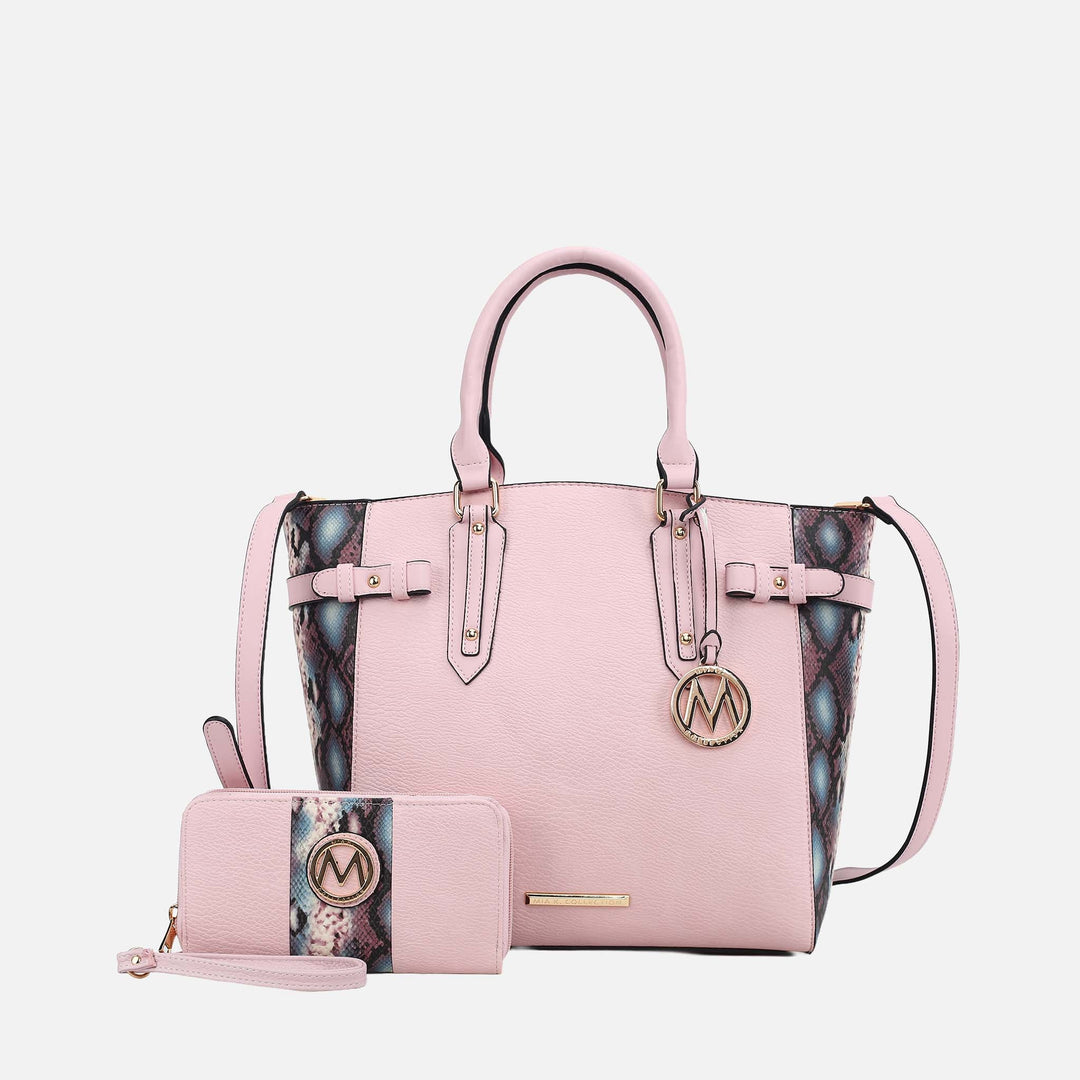 MKF Collection By Mia K Joelle Tote Bag With Wallet