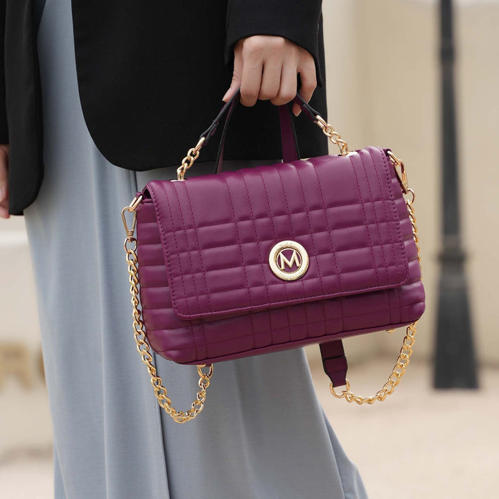 Black MKF Collection By Mia K Lola Shoulder Bag