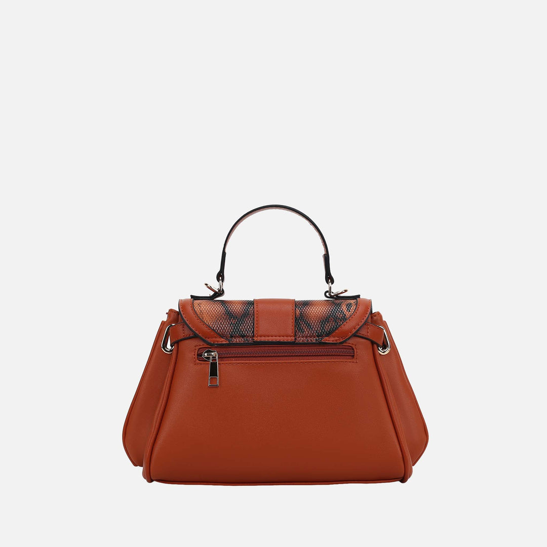 Coffee MKF Collection By Mia K Geny Shoulder Bag And Set