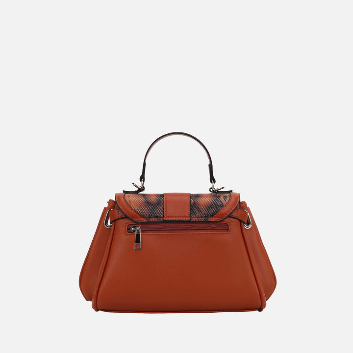 Coffee MKF Collection By Mia K Geny Shoulder Bag And Set