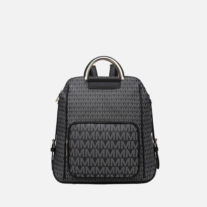 White MKF Collection By Mia K June Signature Backpack