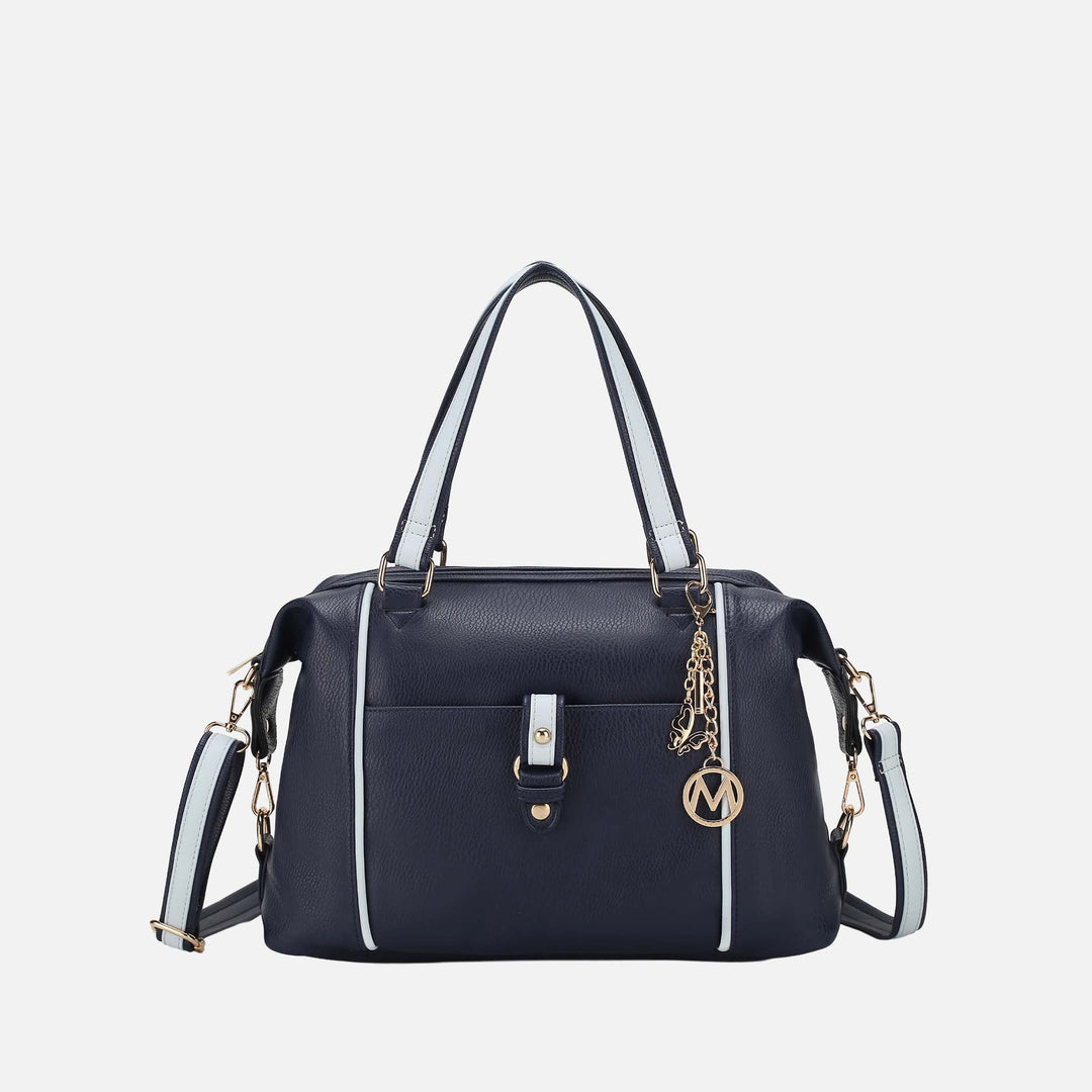 Navy MKF Collection By Mia K Opal Shouder Bag