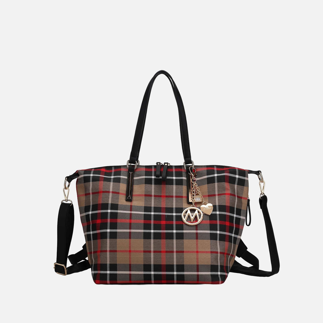 Navy MKF Collection By Mia K Layla Convertible Weekender