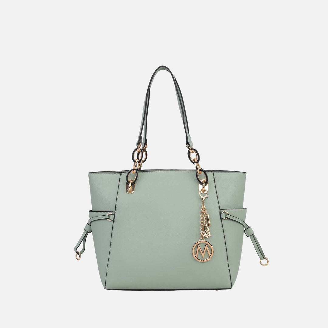 MKF Collection By Mia K Yale Tote Bag With Matching Wallet