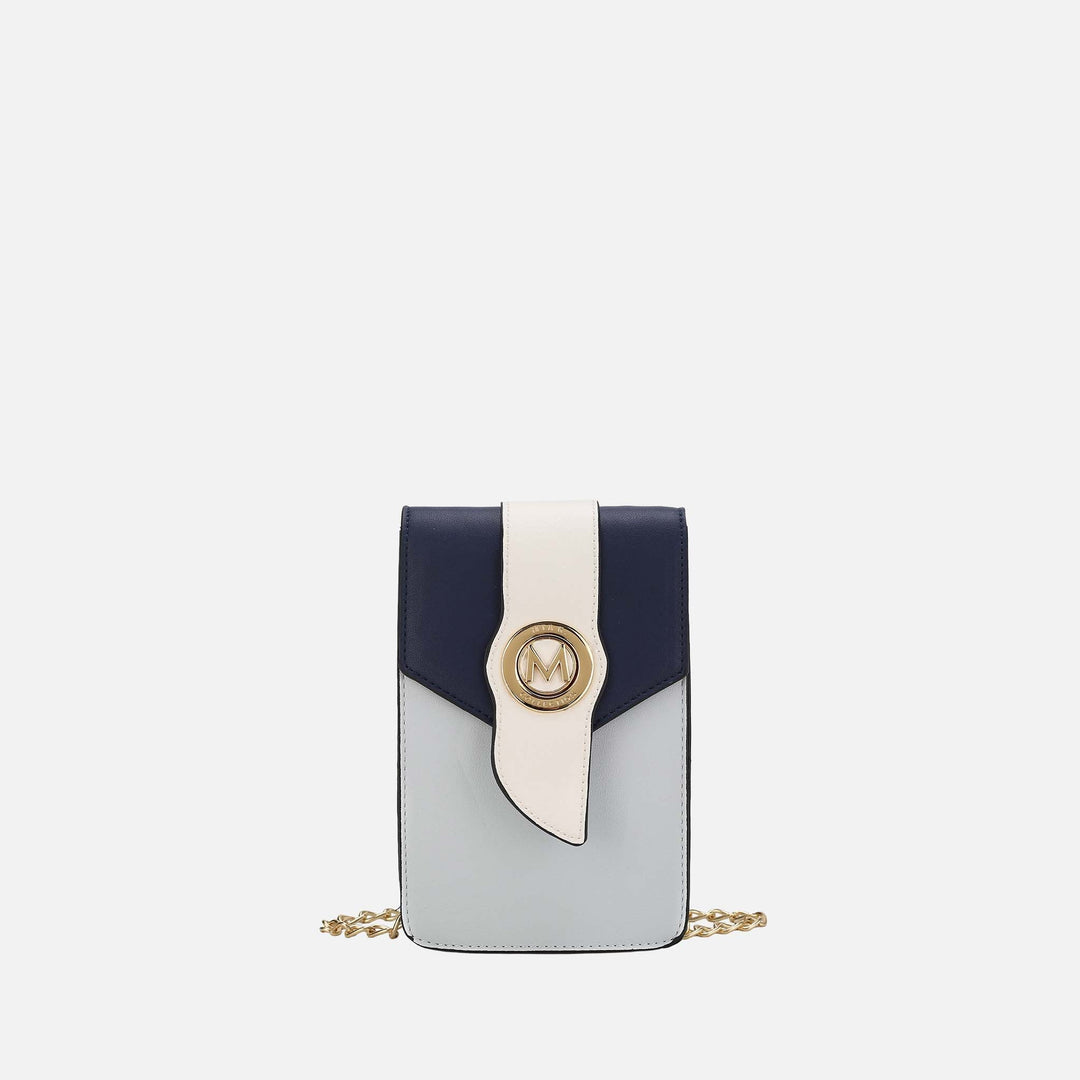 Navy MKF Collection By Mia K Dixie Phone Crossbody Bag