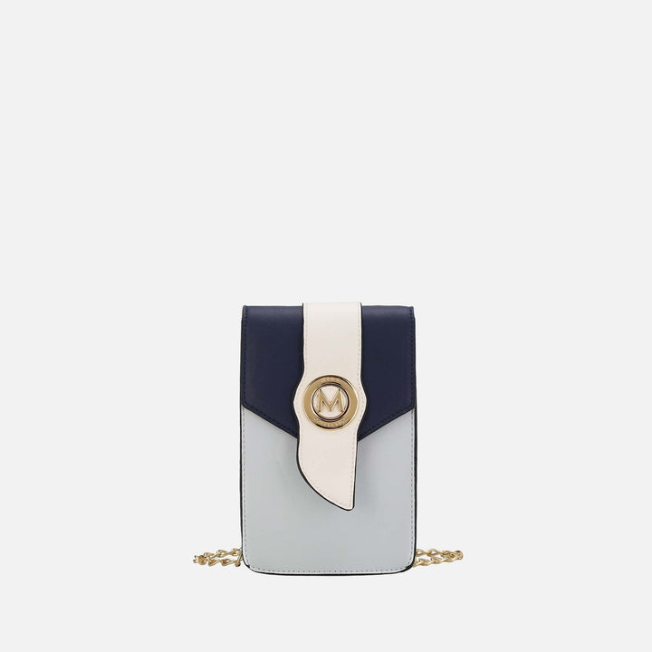 Navy MKF Collection By Mia K Dixie Phone Crossbody Bag