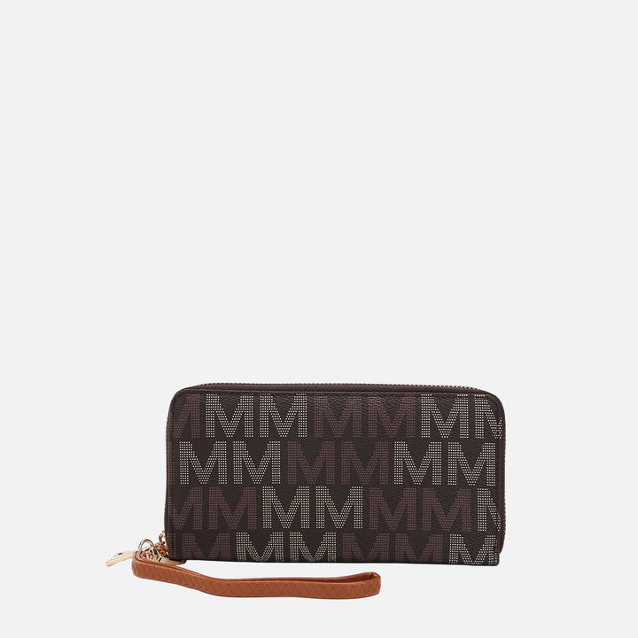 Beige MKF Collection By Mia K Hofstra Signature Wallet