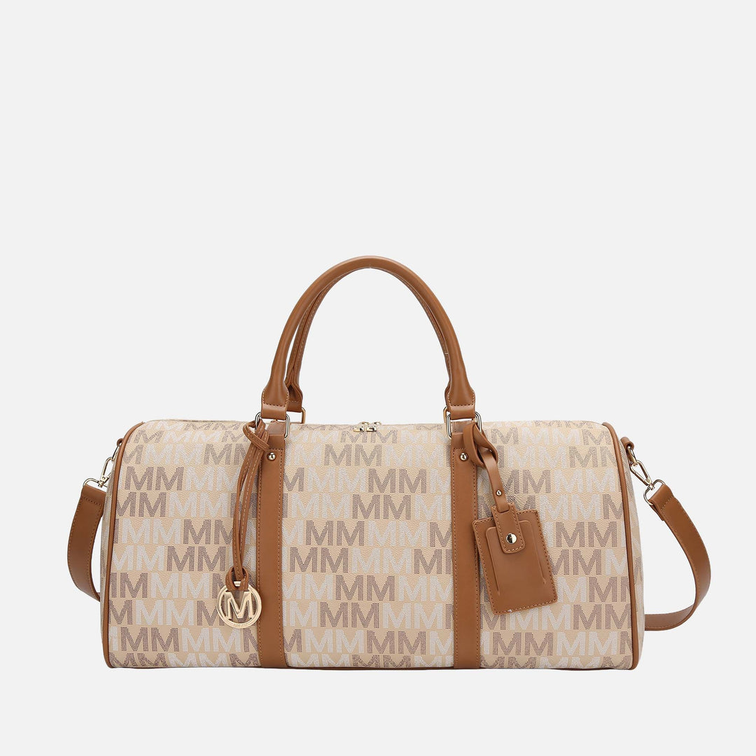 Tan MKF Collection By Mia K Jovani Signature Weekender