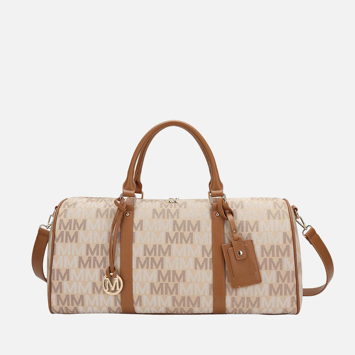 Tan MKF Collection By Mia K Jovani Signature Weekender