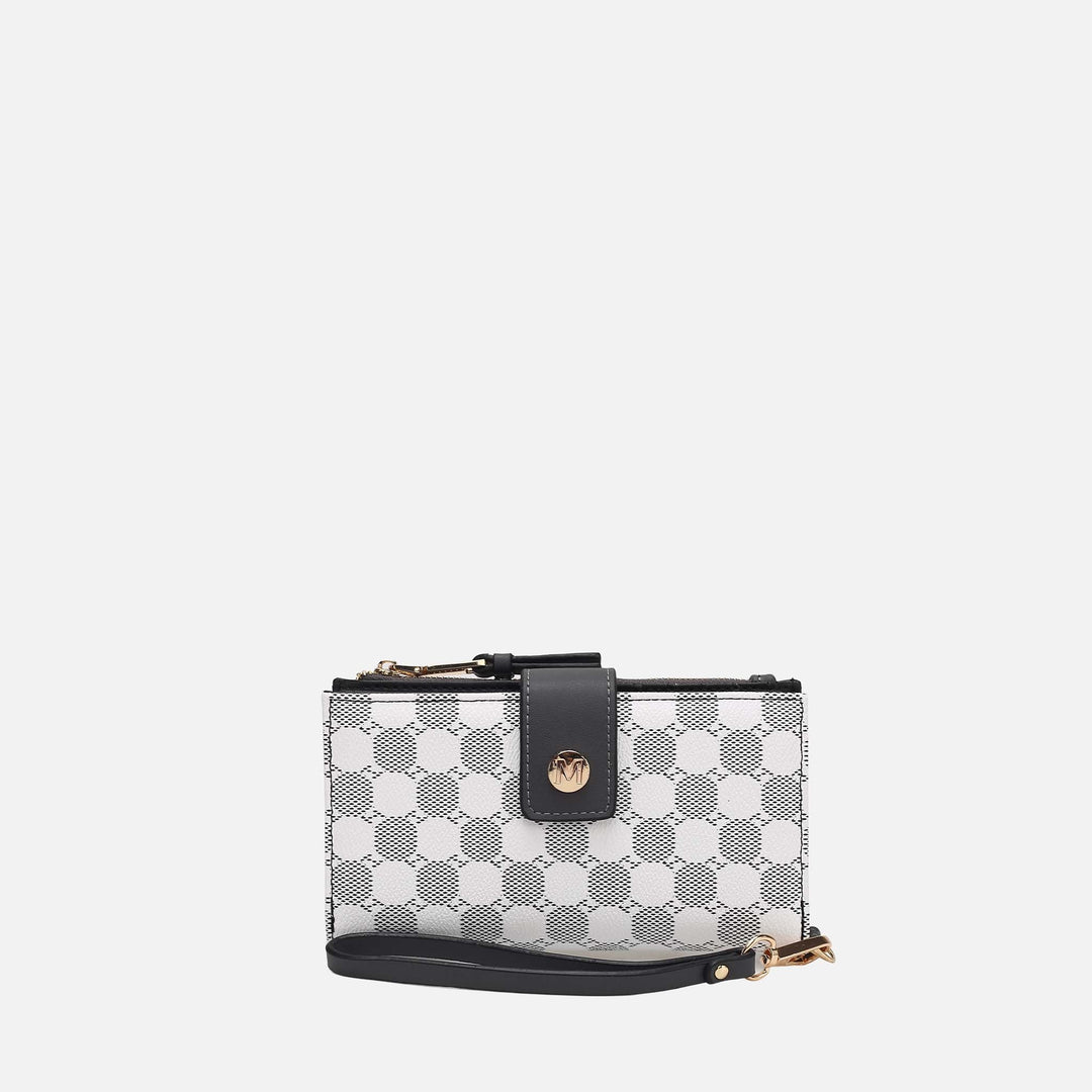 MKF Collection By Mia K Solene Monogram Wristlet