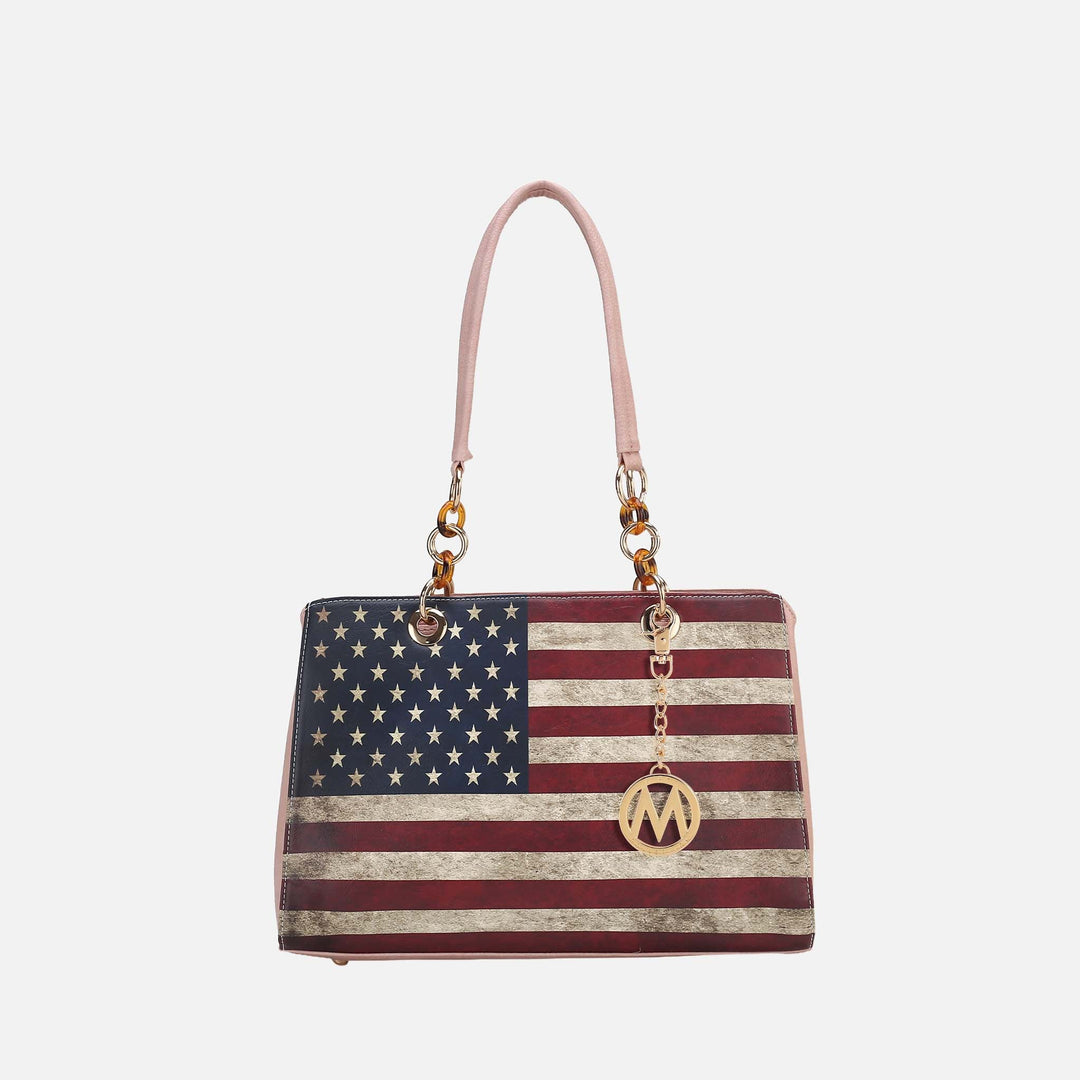 Rose Pink MKF Collection By Mia K Nevaeh Shoulder Bag