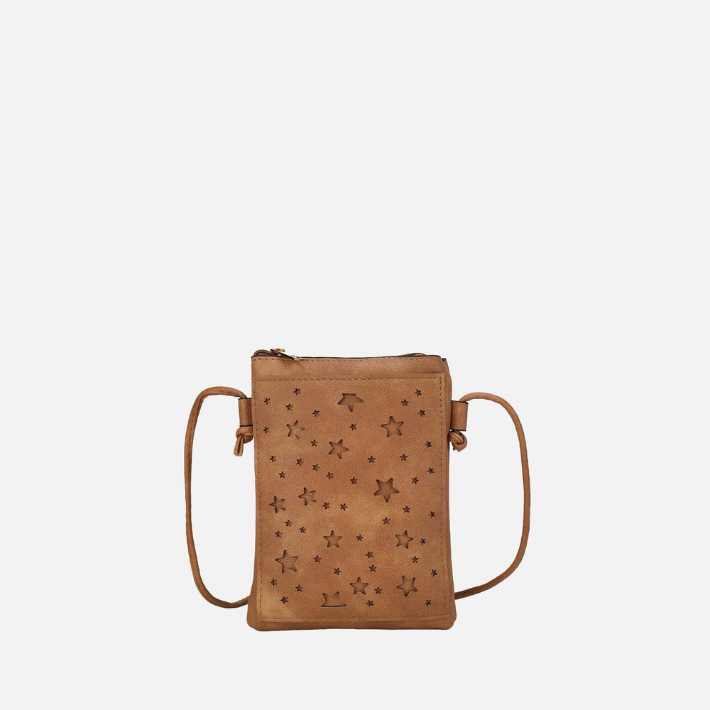 Black MKF Collection By Mia K Jana Crossbody Bag