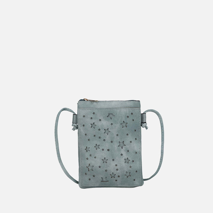 Grey MKF Collection By Mia K Jana Crossbody Bag
