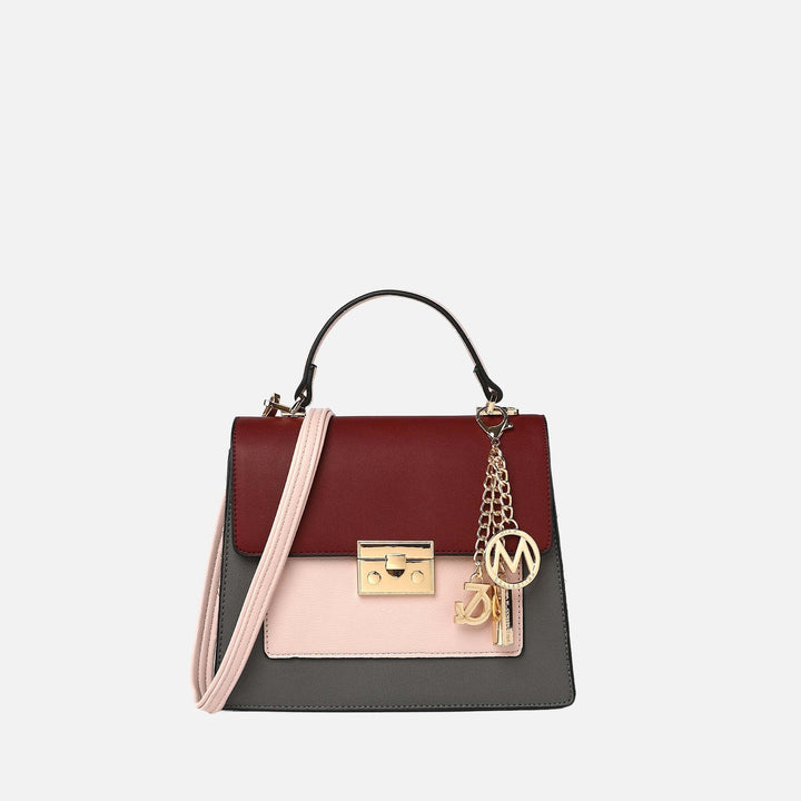 White MKF Collection By Mia K Quinzel Shoulder Bag