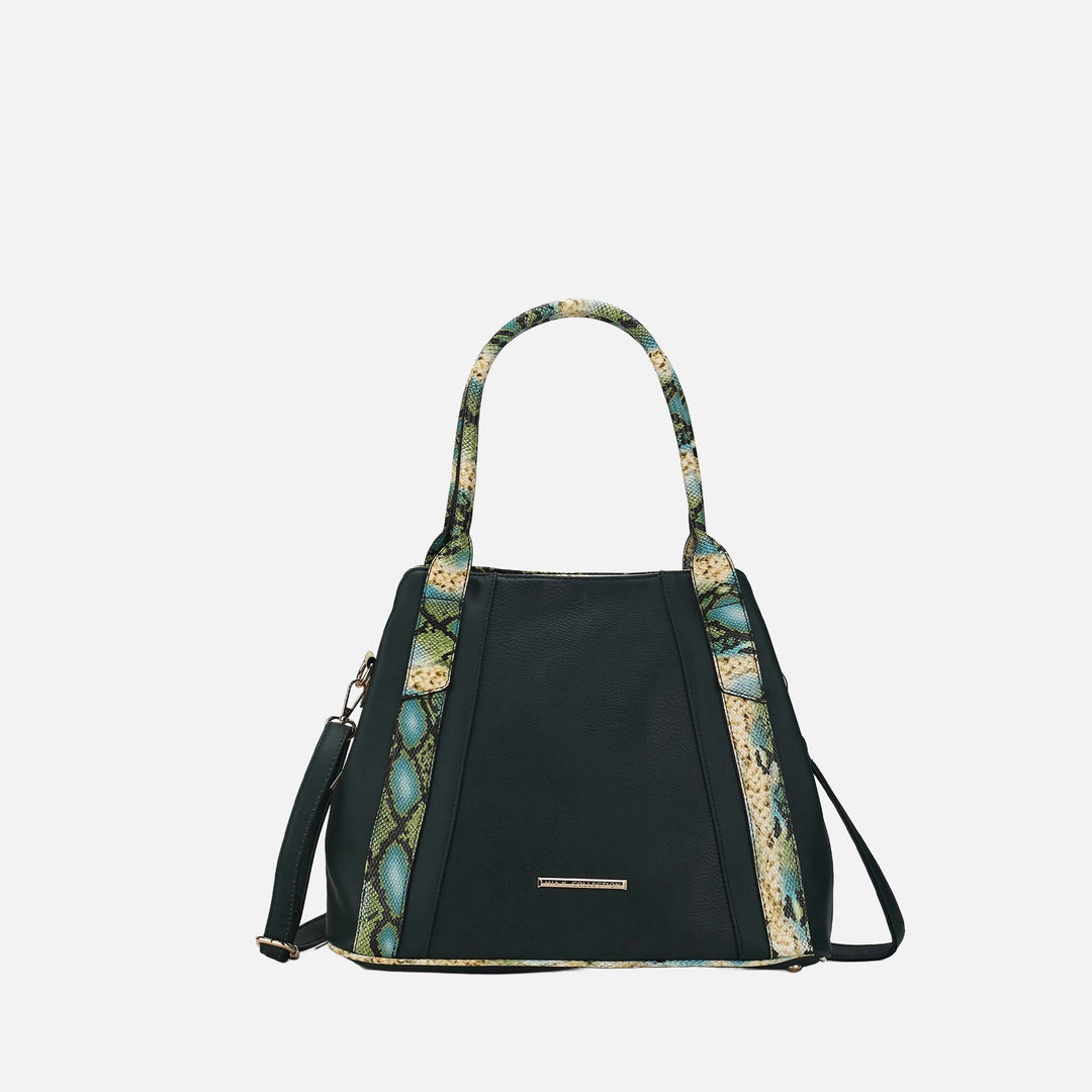 Denim Blue MKF Collection By Mia K Kenna Tote Handbag