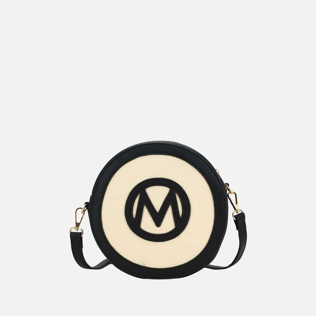 Black MKF Collection By Mia K Acacia Canteen Crossbody Bag